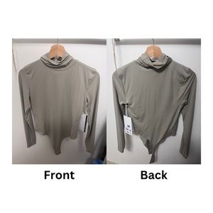 Wundermost Ultra-Soft Nulu Turtleneck Bodysuit